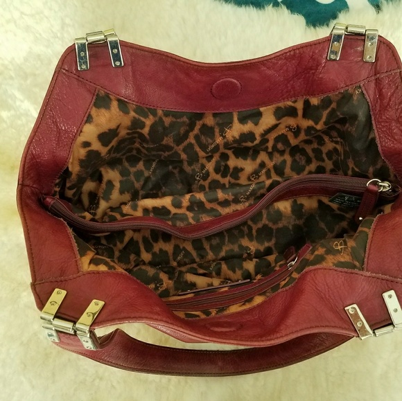 Leather B Makowsky shoulder bag - Picture 4 of 9